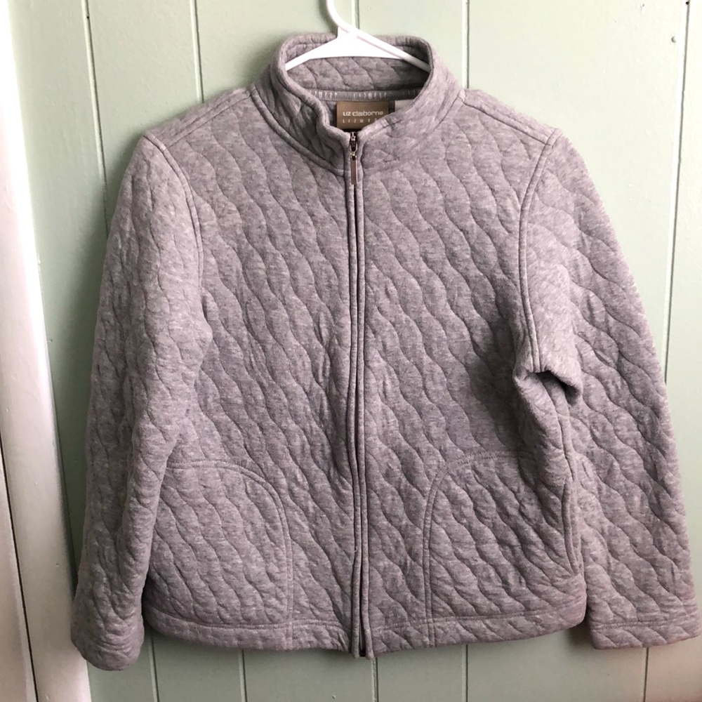 grey jacket